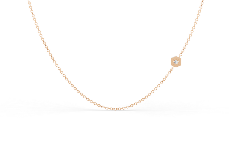 Cable Chain in Diamond and Gold