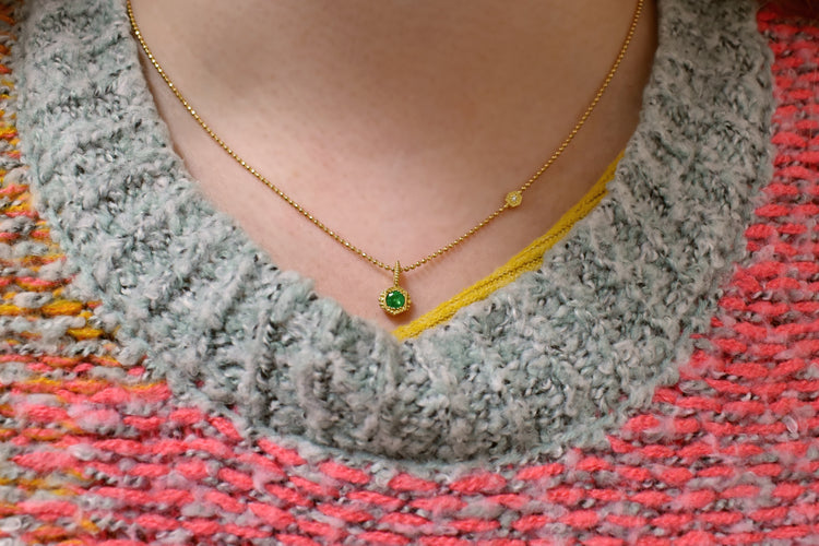 Balance Birthstone Pendant in Yellow Gold