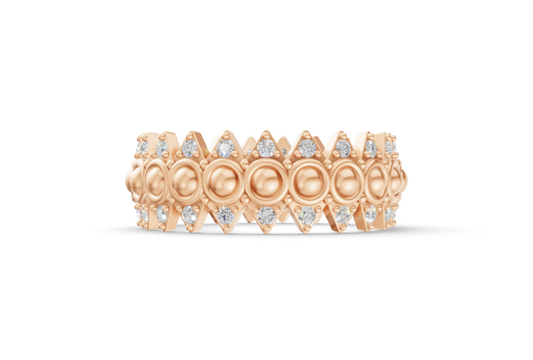 Crown Ring - Rose Gold