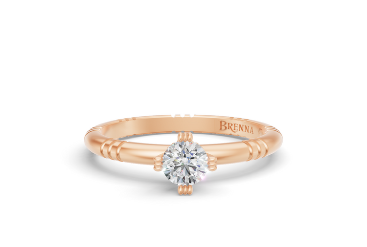 .25ct Diamond Iskra Ring in Rose Gold