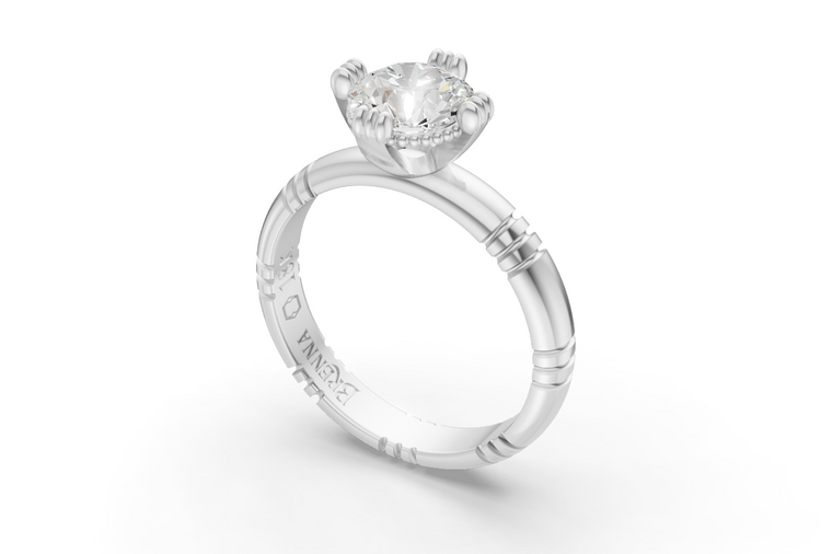 1ct Diamond Iskra Ring in White Gold