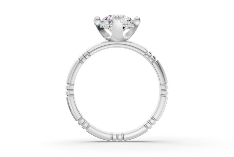 1ct Diamond Iskra Ring in White Gold