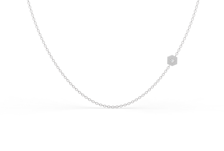 Cable Chain in Diamond and Gold