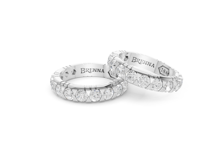 Diamond Eternity Band in White Gold