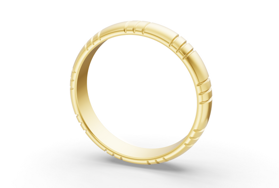 Classy Band - Yellow Gold - 4mm