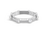 Dot Band in White Gold and Diamond 