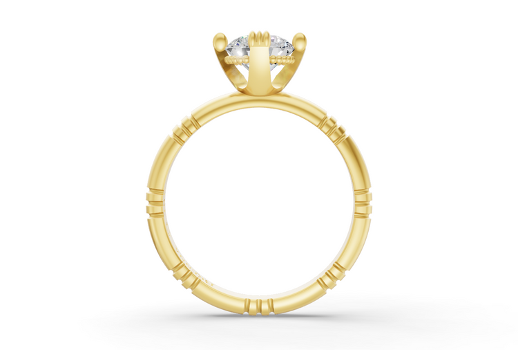 .5ct Diamond Iskra Ring in Yellow Gold
