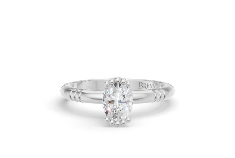 .5ct Oval Diamond Iskra Ring in White Gold