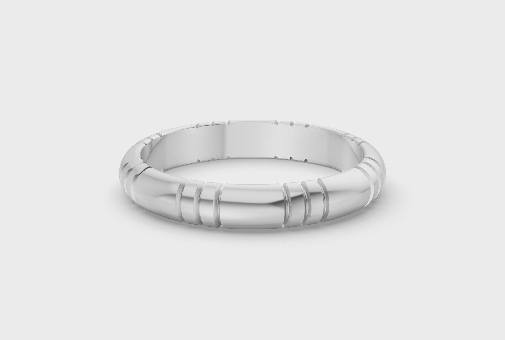 Classy Band - White Gold - 3mm - Video