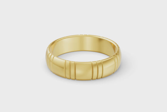 Classy Band - Yellow Gold - 5mm - Video
